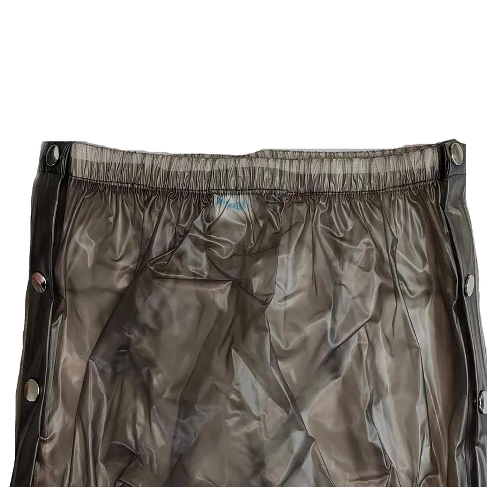 Lot De 3 Couches en Culotte Plastique pour L'Incontinence Adulte Couverture Réutilisable Pull on Pantalon Imperméable Pantalon De Sécurité Étanche, Noir,3 Pack,XXL