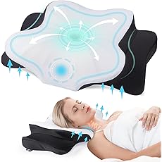 DONAMA Cervical Pillow Grounding Pillowcase - in use