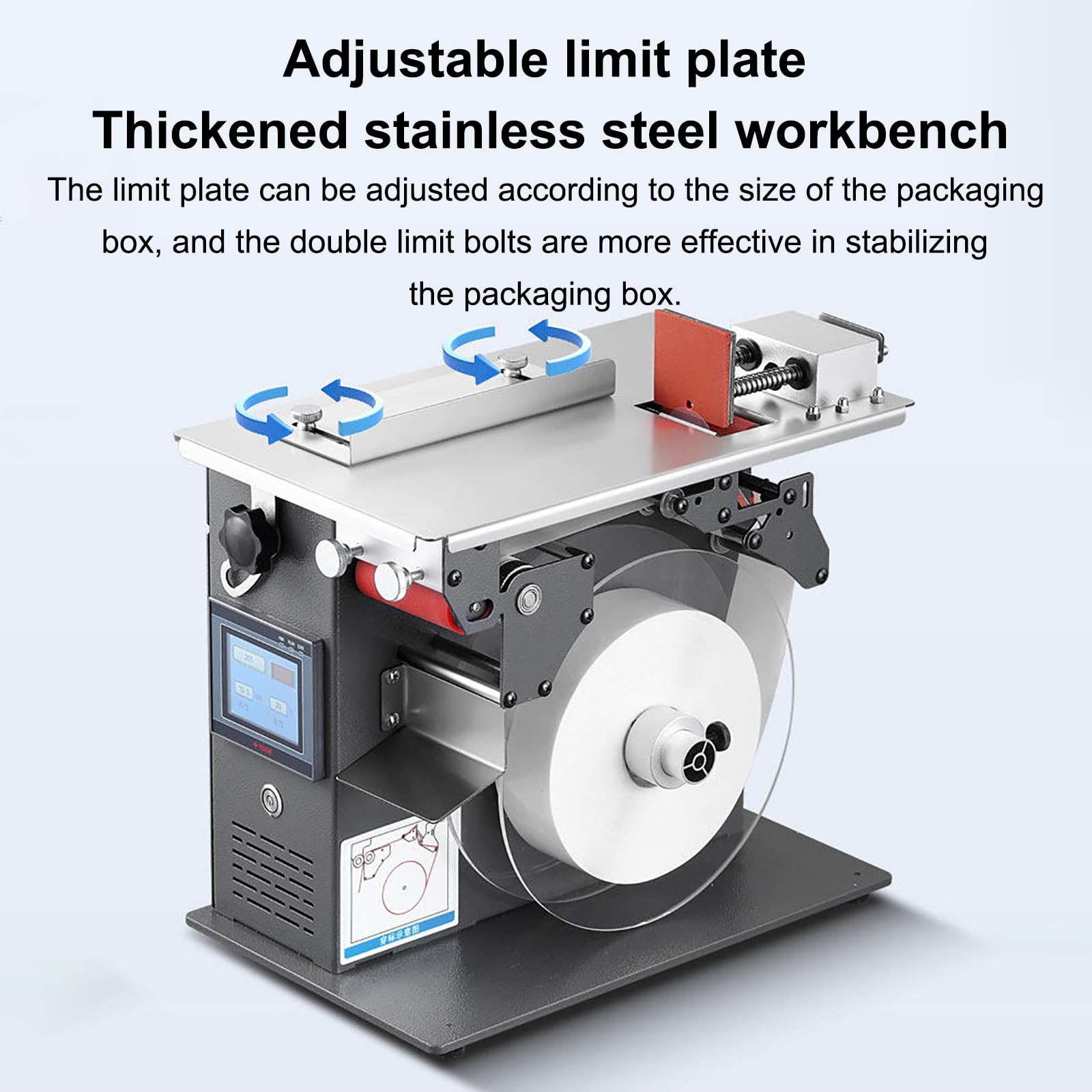 Wielofunkcyjna Etykieciarka Kątowa, Kolorowy Ekran Dotykowy Plc, Regulowana I O Wysokiej Precyzji, Do Etykiet Nieprzezroczystych I Przezroczystych
