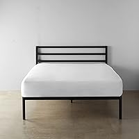 Vista 3 de Yaxa Basics Protector de colchón y somier, impermeable, con cremallera, 12 a 18 pulgadas de profundidad, Queen, blanco