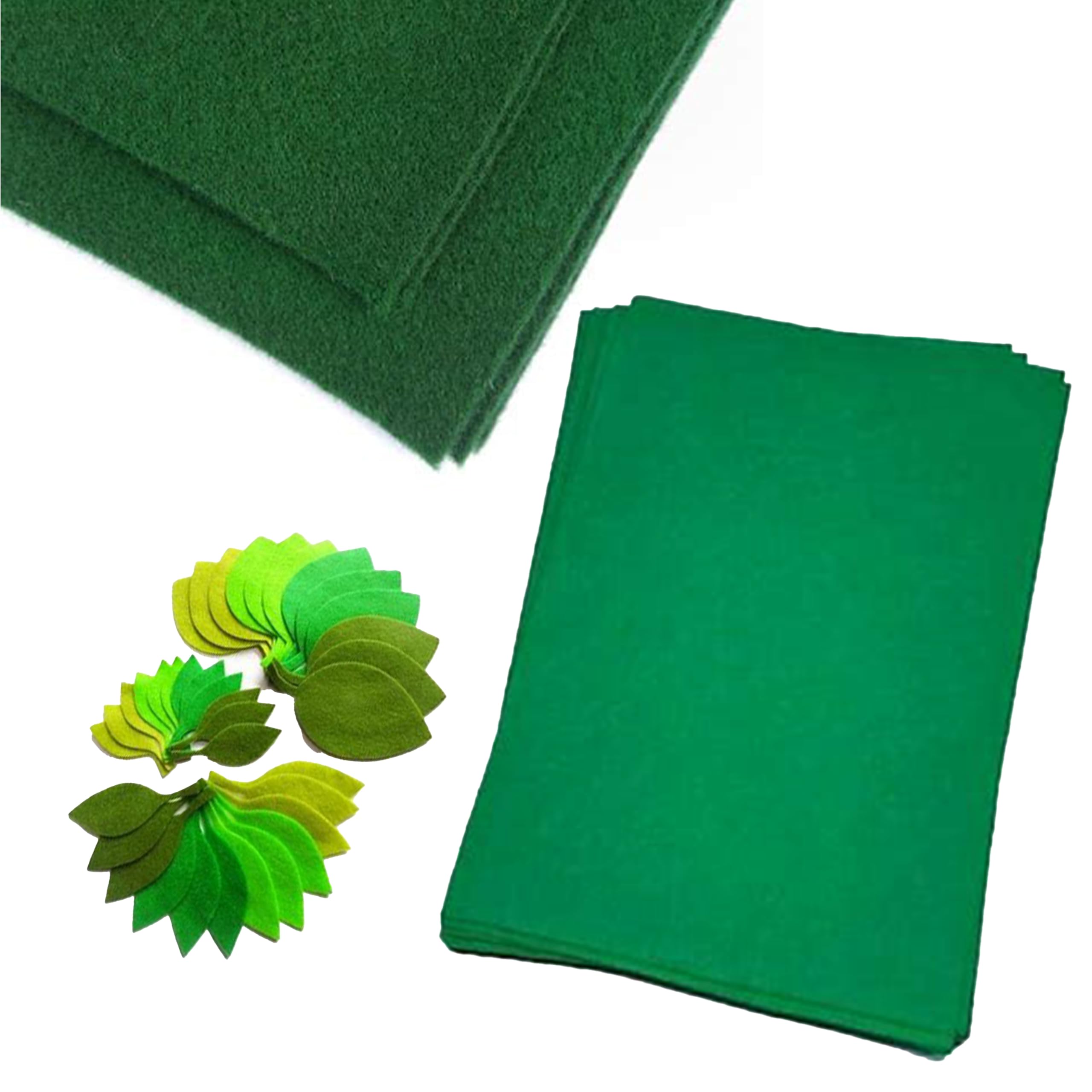CANVASS Pack of 10 Bright A4 Size Multicolored Stiff Felt Sheet 1mm Thick for Craft (20cm*30cm) (A4 Size, Green) (B0CTRTJ8QB) Amazon Price History, Amazon Price Tracker