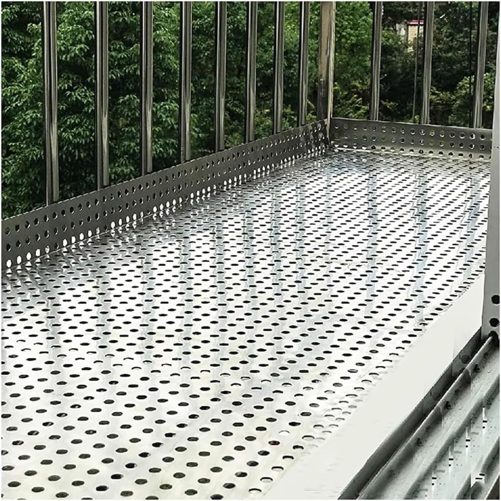 Feuilles métalliques perforées en acier inoxydable pour panneaux décoratifs, grilles de barbecue et applications de maille de sécurité