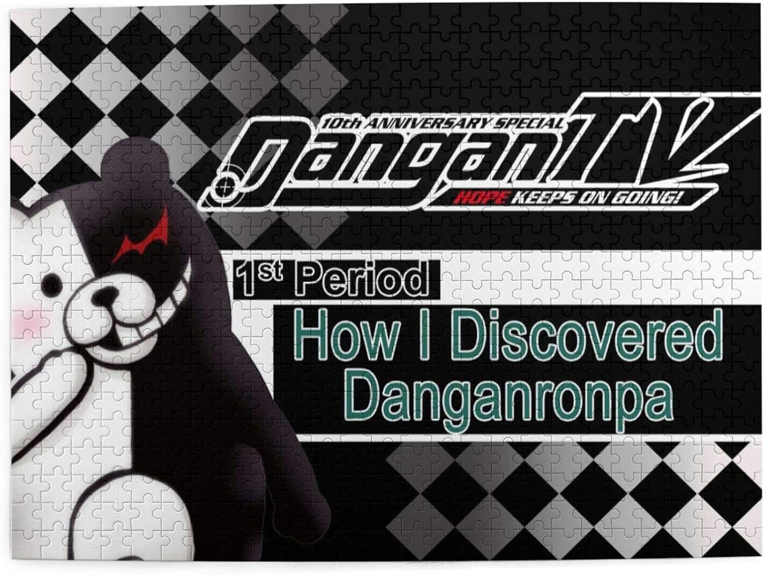Danganronpa V3 Jigsaw Puzzles 500 Pieces for Adults, Wooden