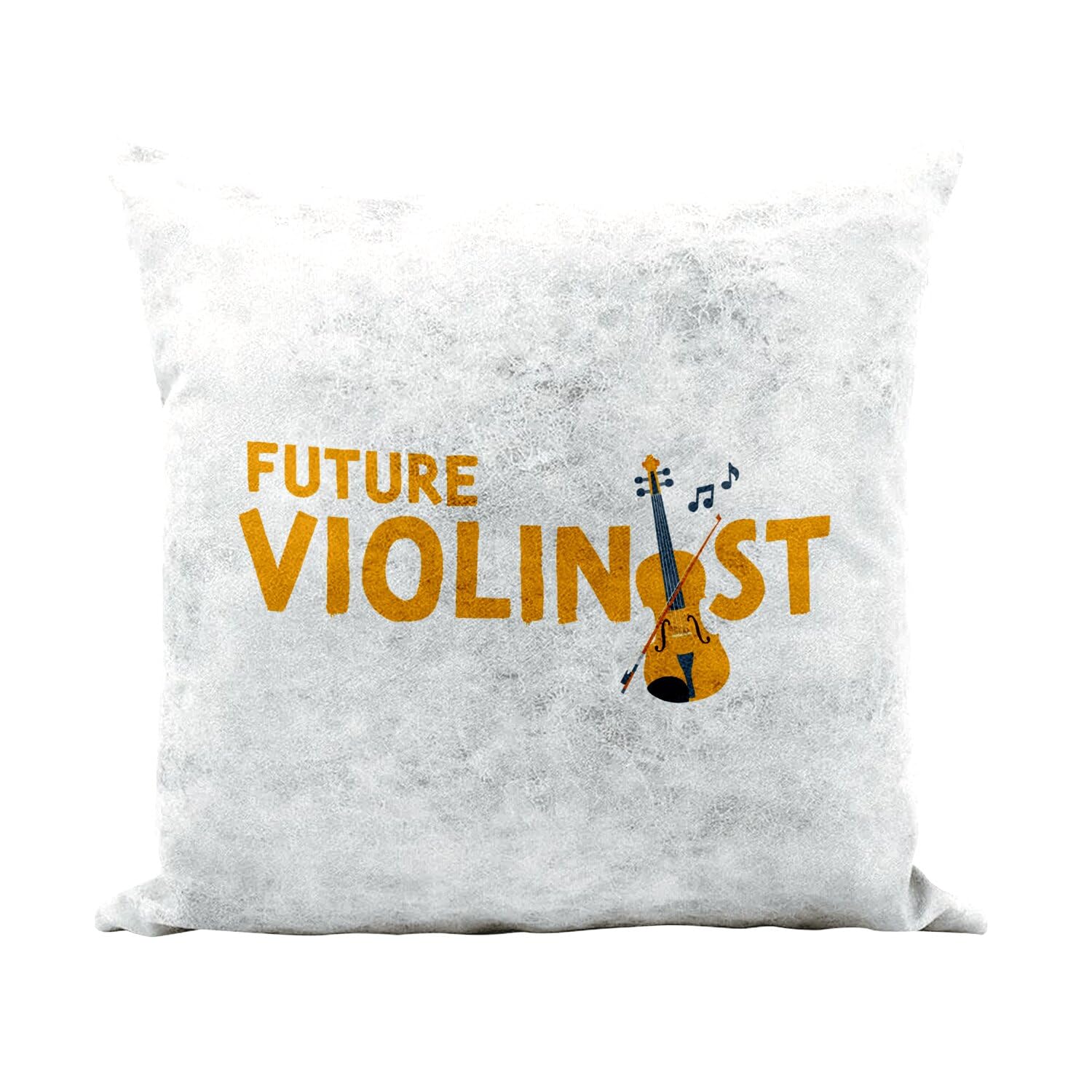 Coussin similicuir blanc pour studio de musicien et violoniste