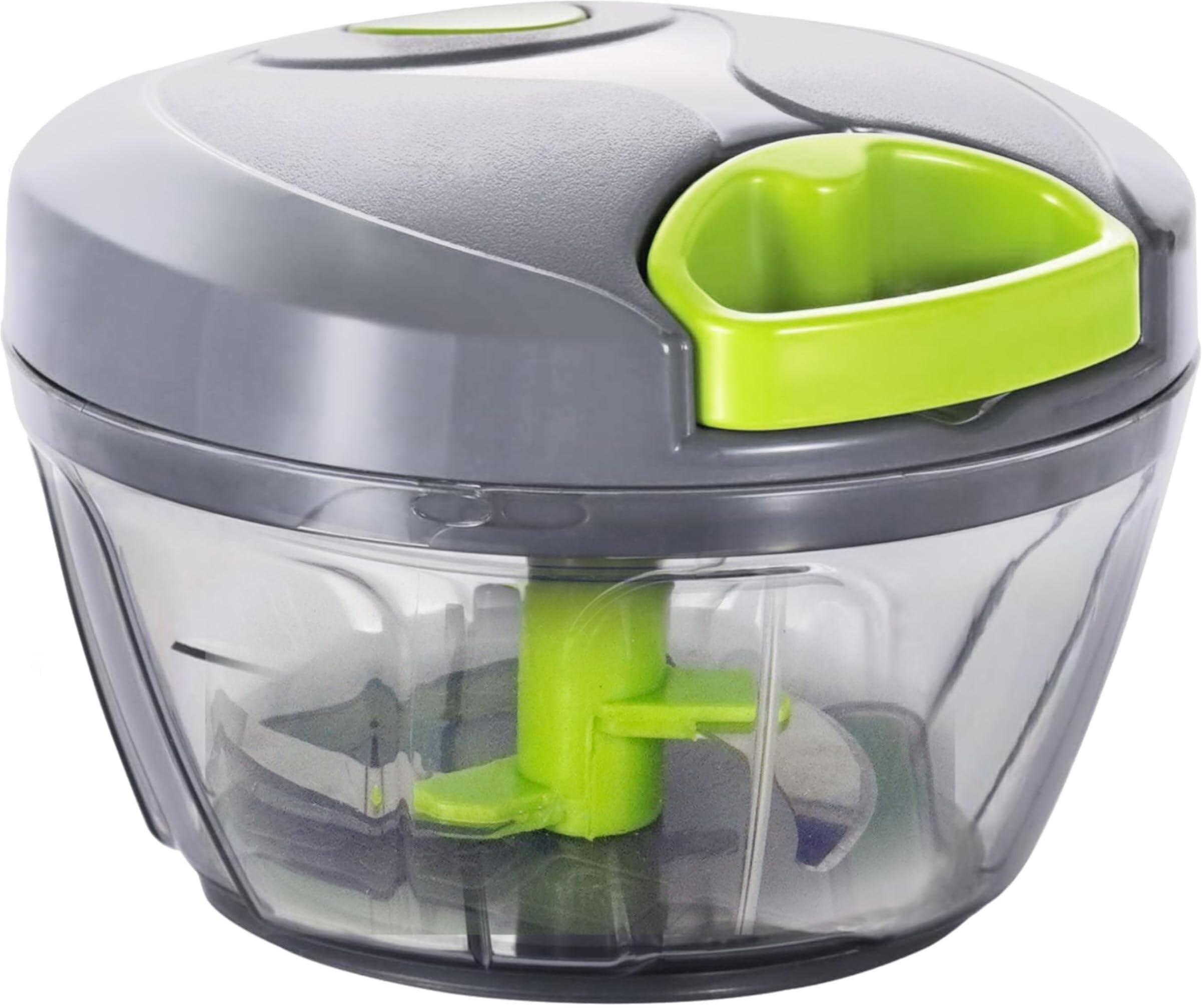 VACULACE Handy and Compact Chopper with 6 Blades for Effortlessly Chopping Vegetables and Fruits | Kitchen Tool, Vegetable Cutter | Salad Maker Vegetable Quick String Chopper Machine - 1 pc