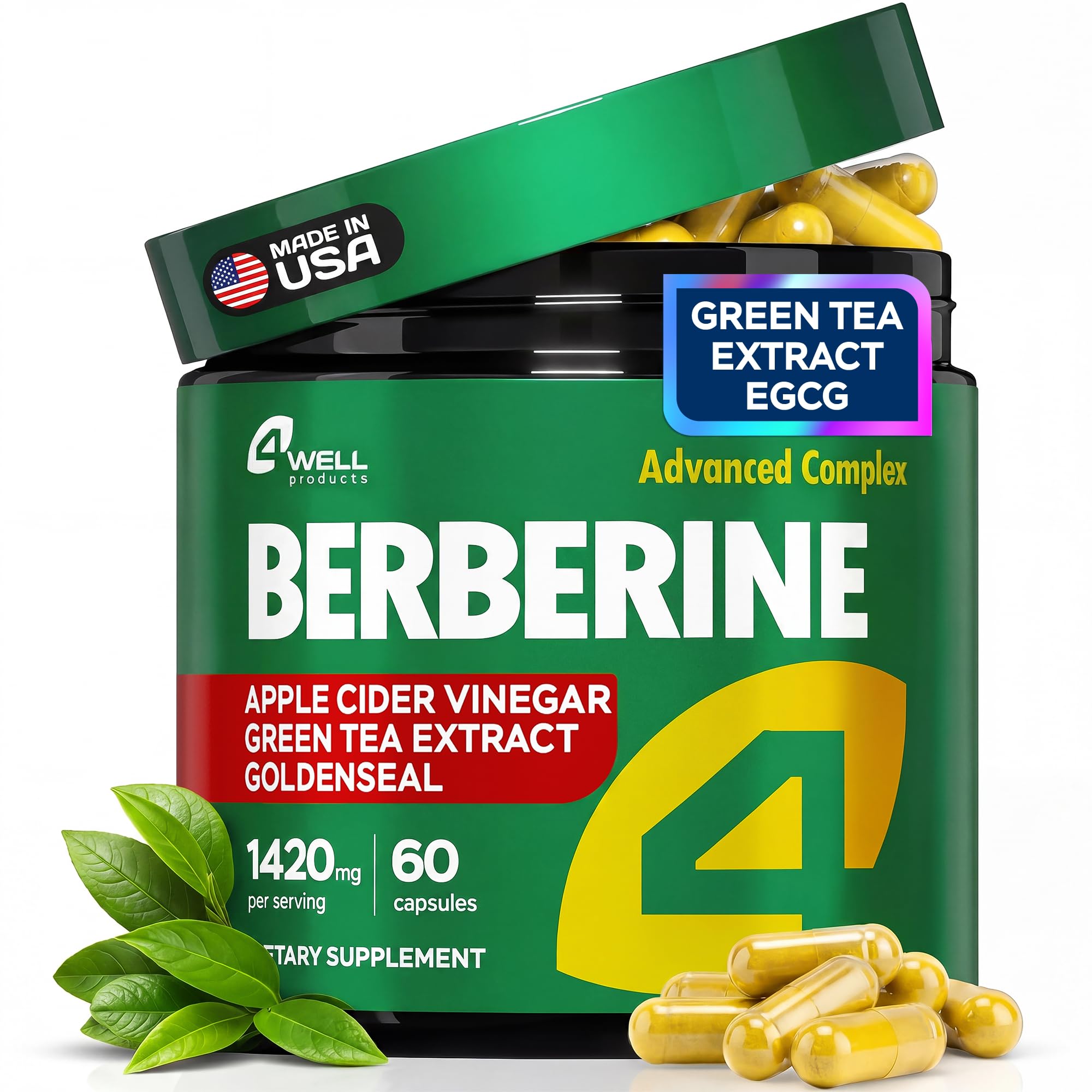 Berberine HCL Green Tea Extract
