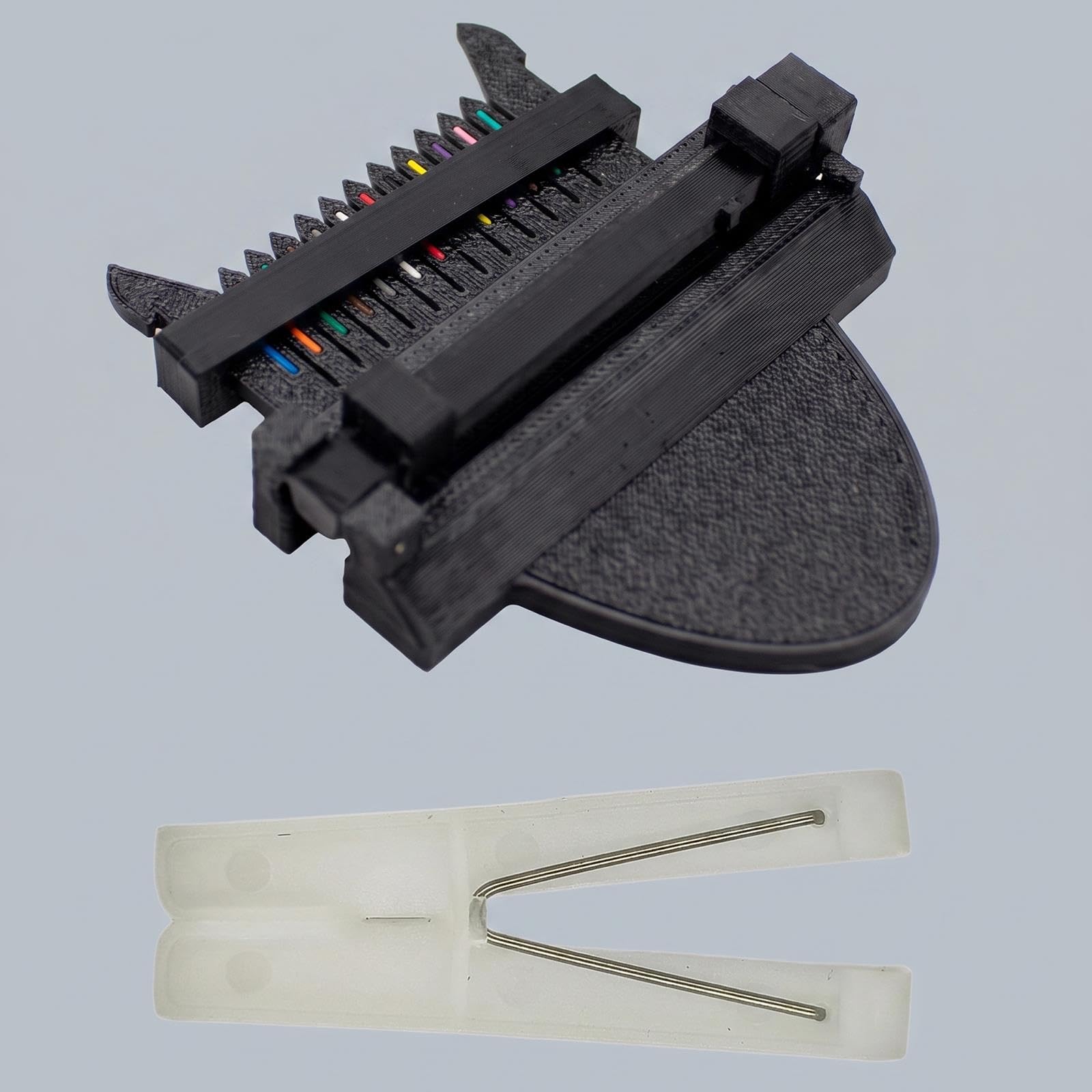 Clip for nastro a fibra singola, clip for combinatore a 12 fibre nude