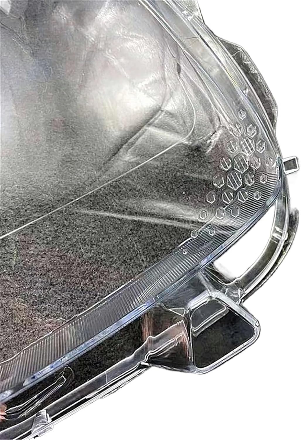 Head lamp Cover Compatible for Mercedes for Benz Smart For two For four 2016~2019 Front Transparent PC Lampshade Headlight Shell Lens Plexiglass(A Piar)