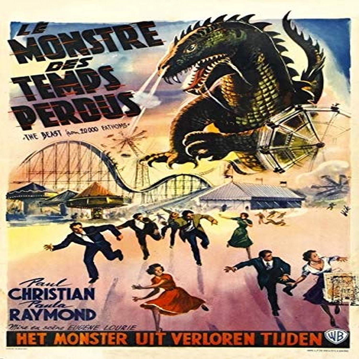 Amazon.com: Posterazzi The Beast From 20000 Fathoms (Aka Le Monstre Des  Temps Perdus) 1953 Movie Masterprint Poster Print, (11 x 17): Posters &  Prints