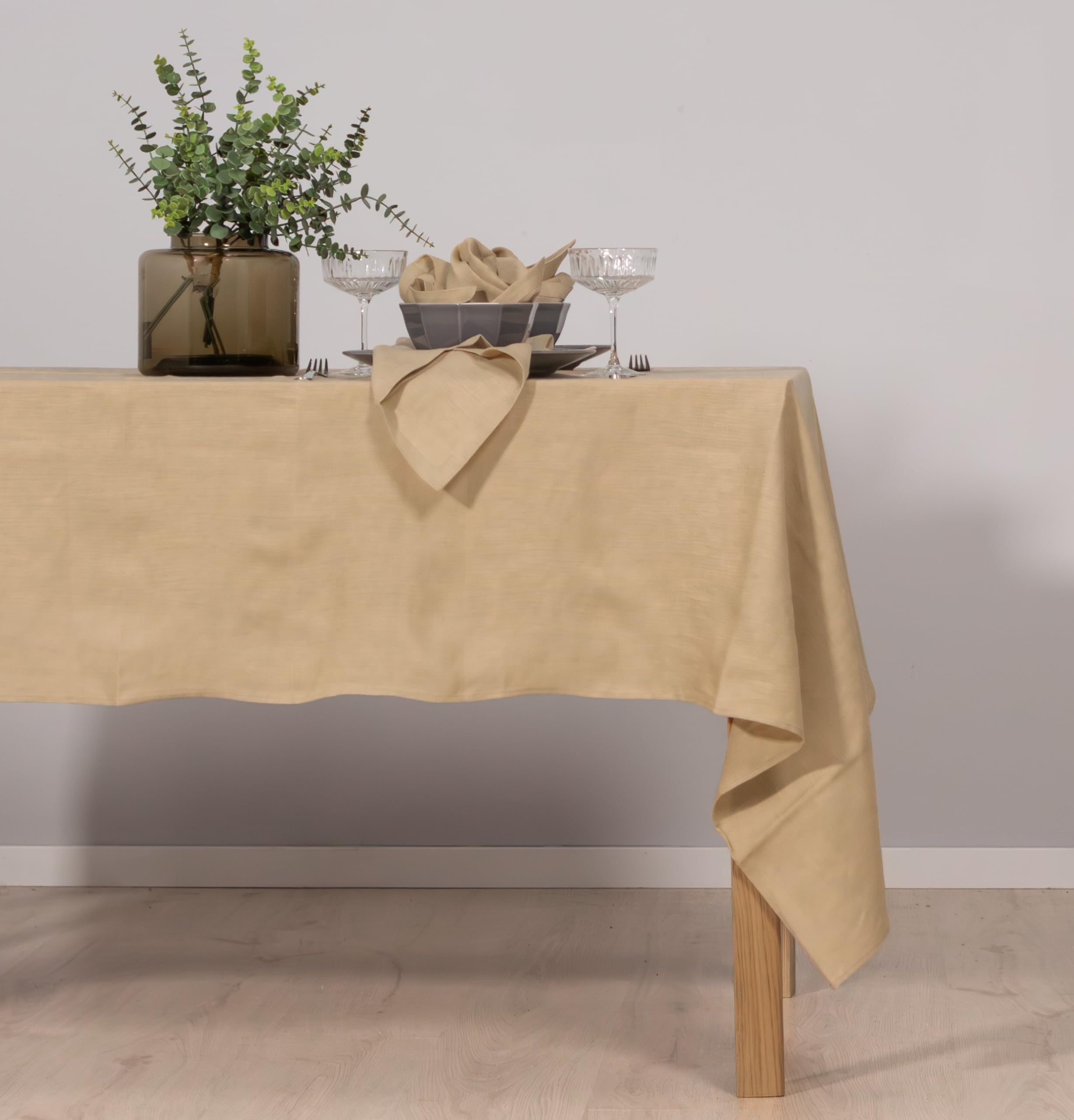 Serviettes en tissu 100% lin, le charme de la tradition pour des repas inoubliables