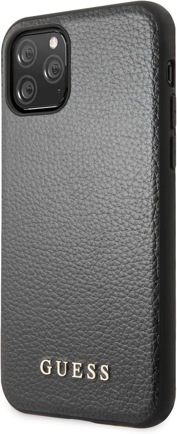 🛒 Flash Sale Guess PC/TPU Case for iPhone 11 Pro Max with SAFIANO Iridescent Hard Case Black Shock Absorption Drop Protection Case Officially Licensed. Get Popular Offer Guess PC/TPU Case for iPhone 11 Pro Max with SAFIANO Iridescent Hard Case Black Shock Absorption Drop Protection Case Officially Licensed.