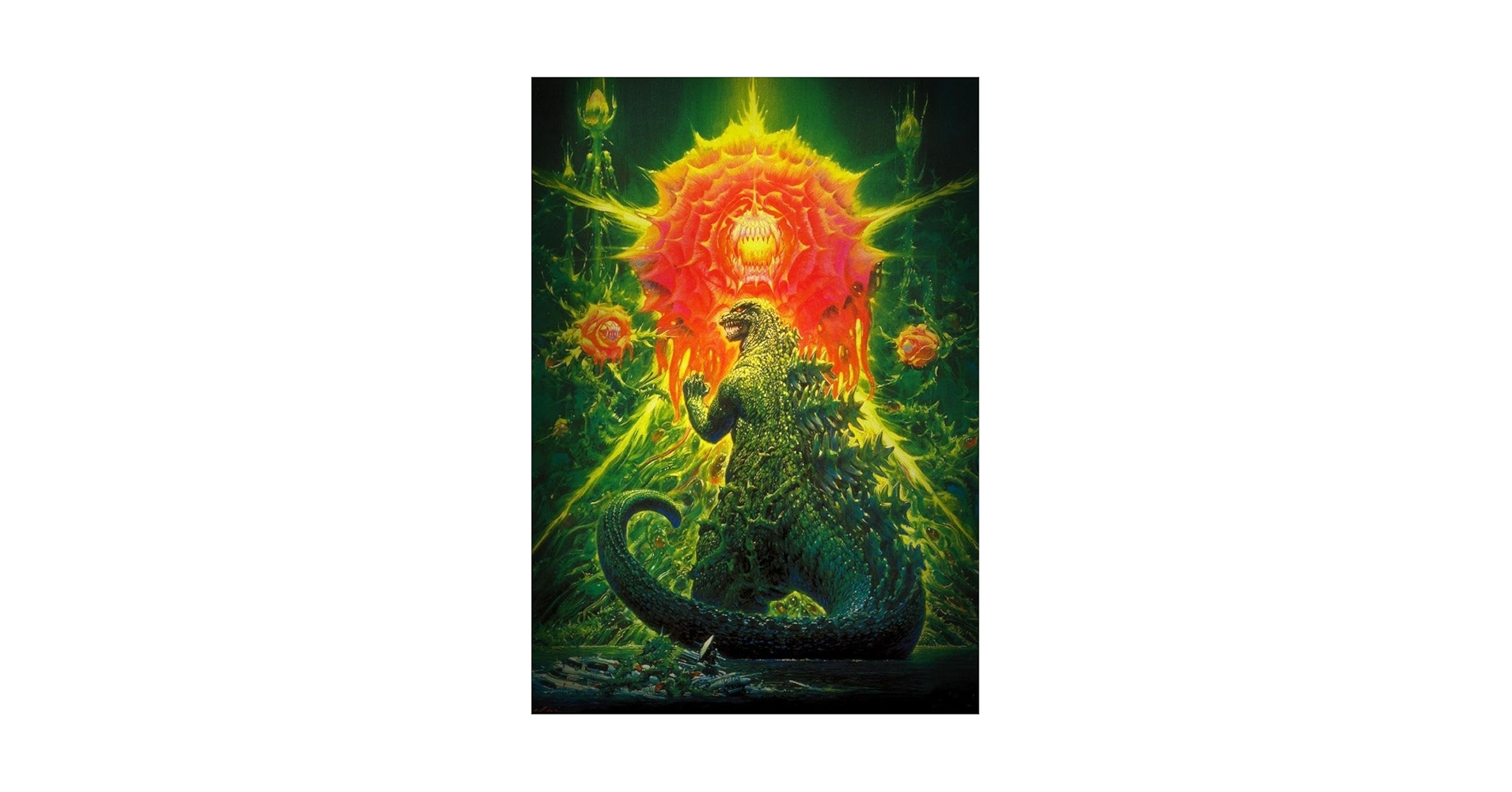 「ゴジラＶＳビオランテ」販促用Ｂ２サイズポスター（当時モノ・新品） 新品】ゴジラvsビオランテ ポスター B2サイズ - メルカリ
