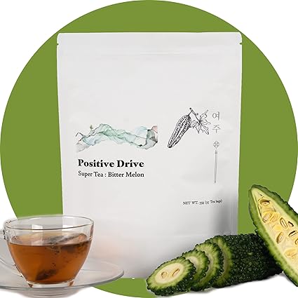 Amazon Com Dalamhari Bitter Melon Tea Bags Positive Drive Korean Food Detox Herbal Beverages Belly Fat Traditional Medicinals Decaf Sleep Hot Blood Sugar Fruit Energy Teas Grocery Gourmet Food