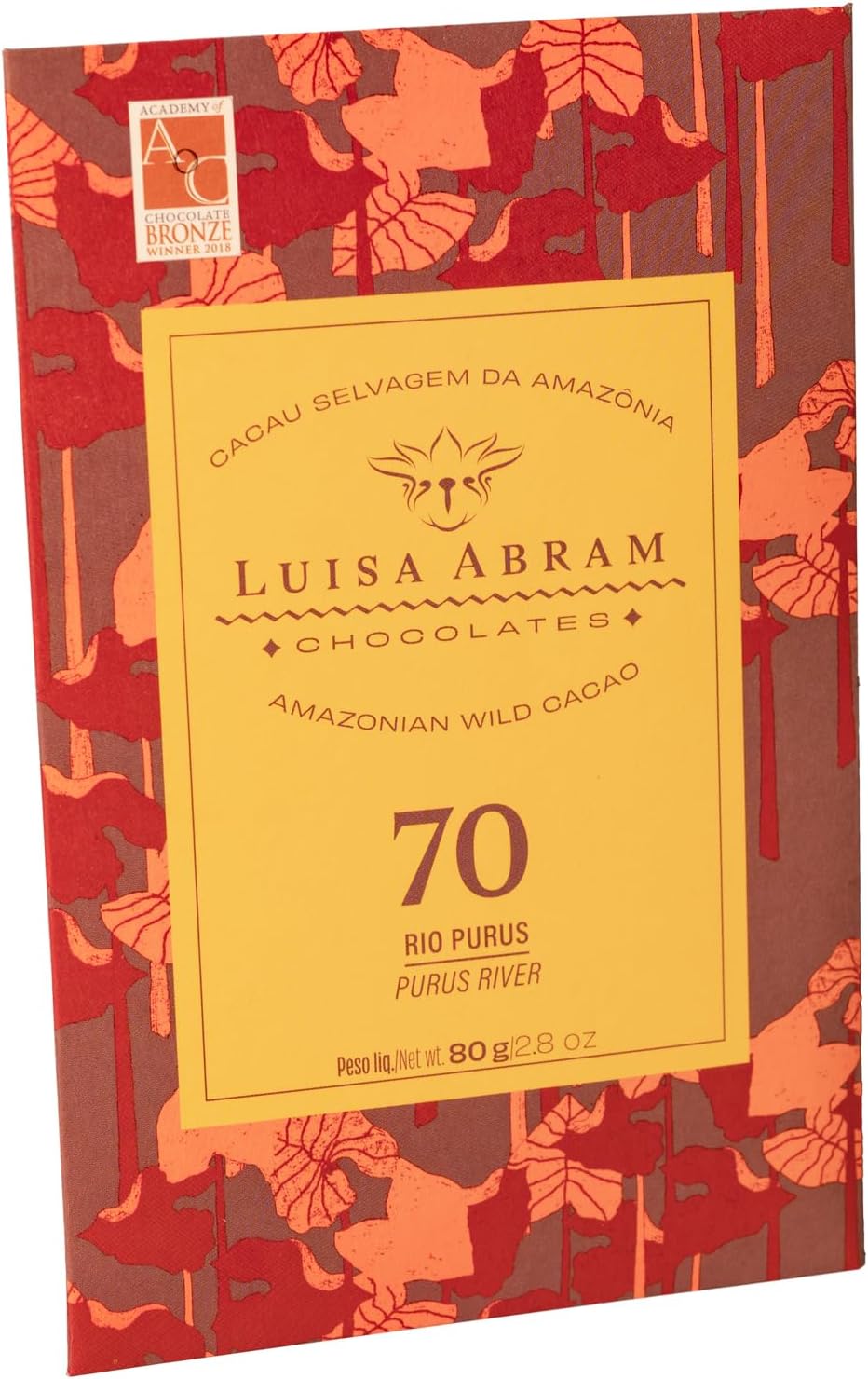 Rio Purus Wild Cocoa 70% by Luisa Abram