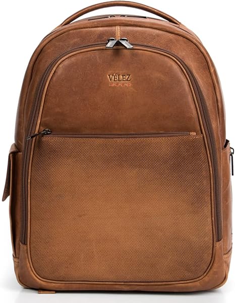 executive leather backpack