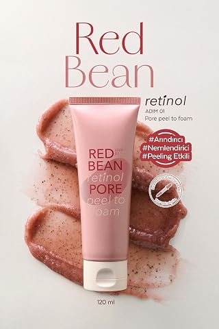 Missha Retinol İçerikli, Gözenek Arındırıcı Yıkama Köpüğü Red Bean Retinol Pore Peel to Foam 120 ml, 8425