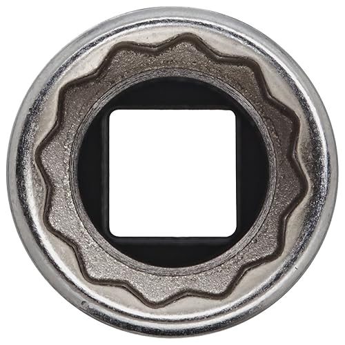 Vista 7 de Stahlwille 01640016 Enchufe extra profundo de 1/4" #40aDL, 12 puntos, 1/4 de pulgada, acero de alto rendimiento, cromado con accionamiento