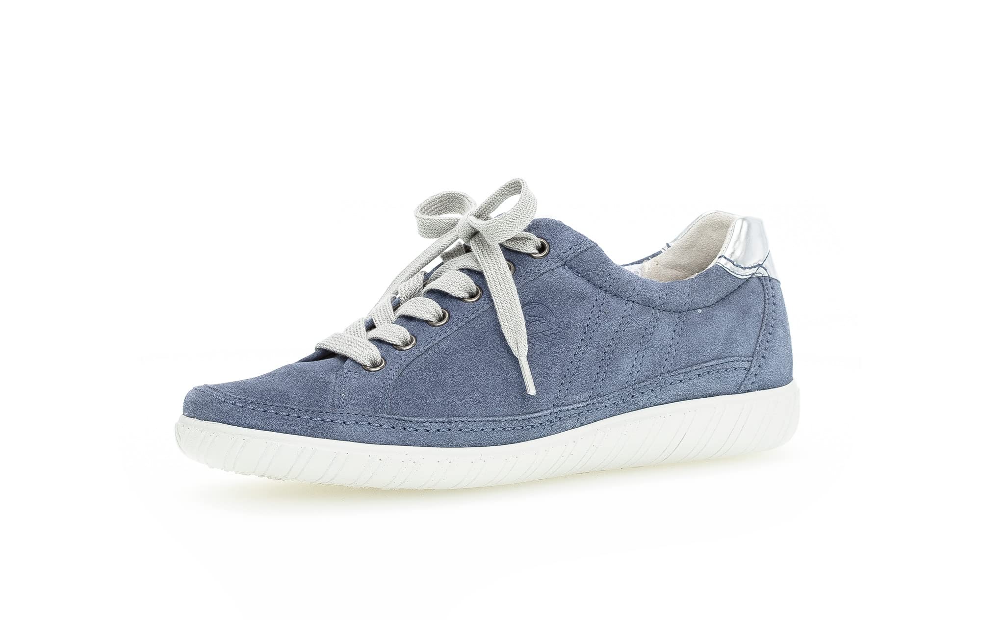 Gabor Low-Top Sneaker Damen - Wechselfußbett, Mehrweite G, blau