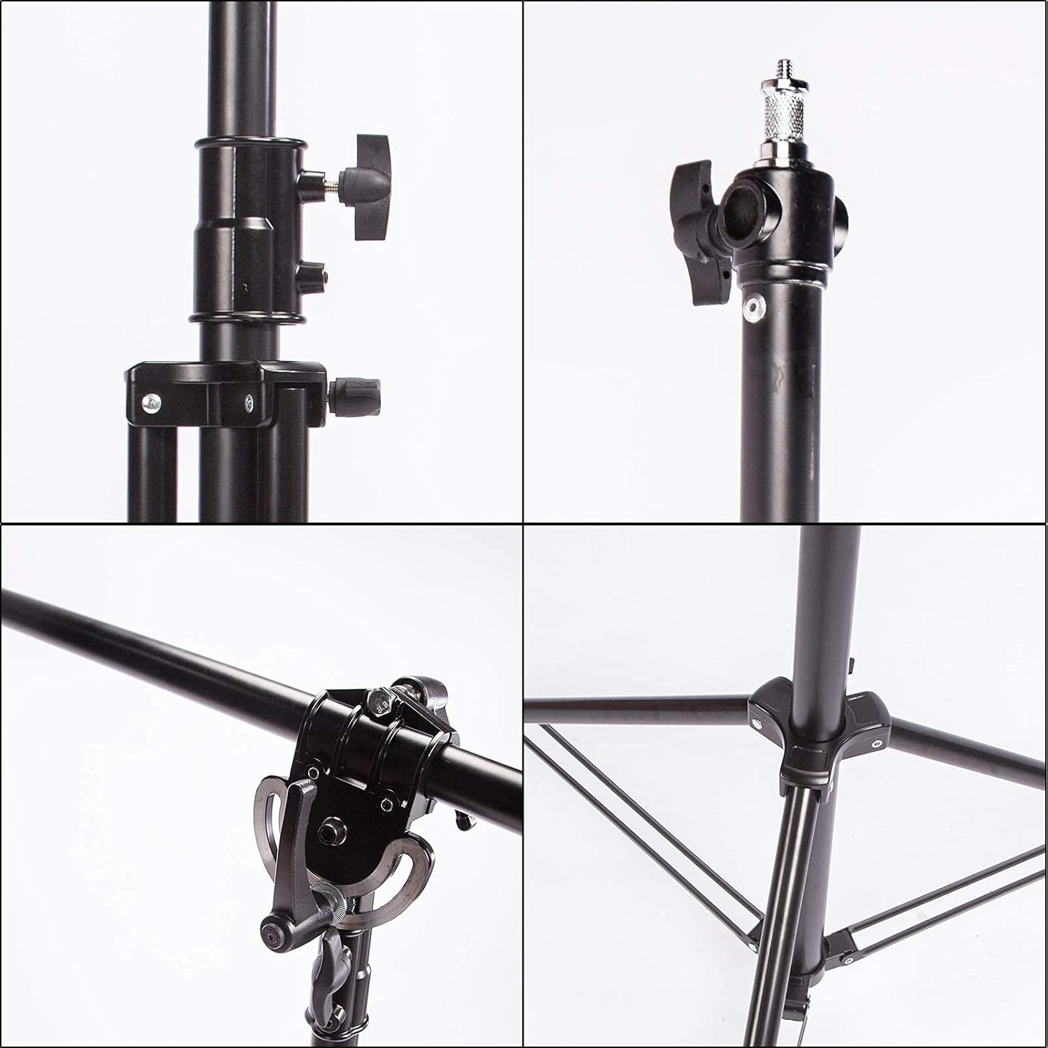 Buy Photo Studio Heavy Duty Boom Light Stand with Boom Arm Steel