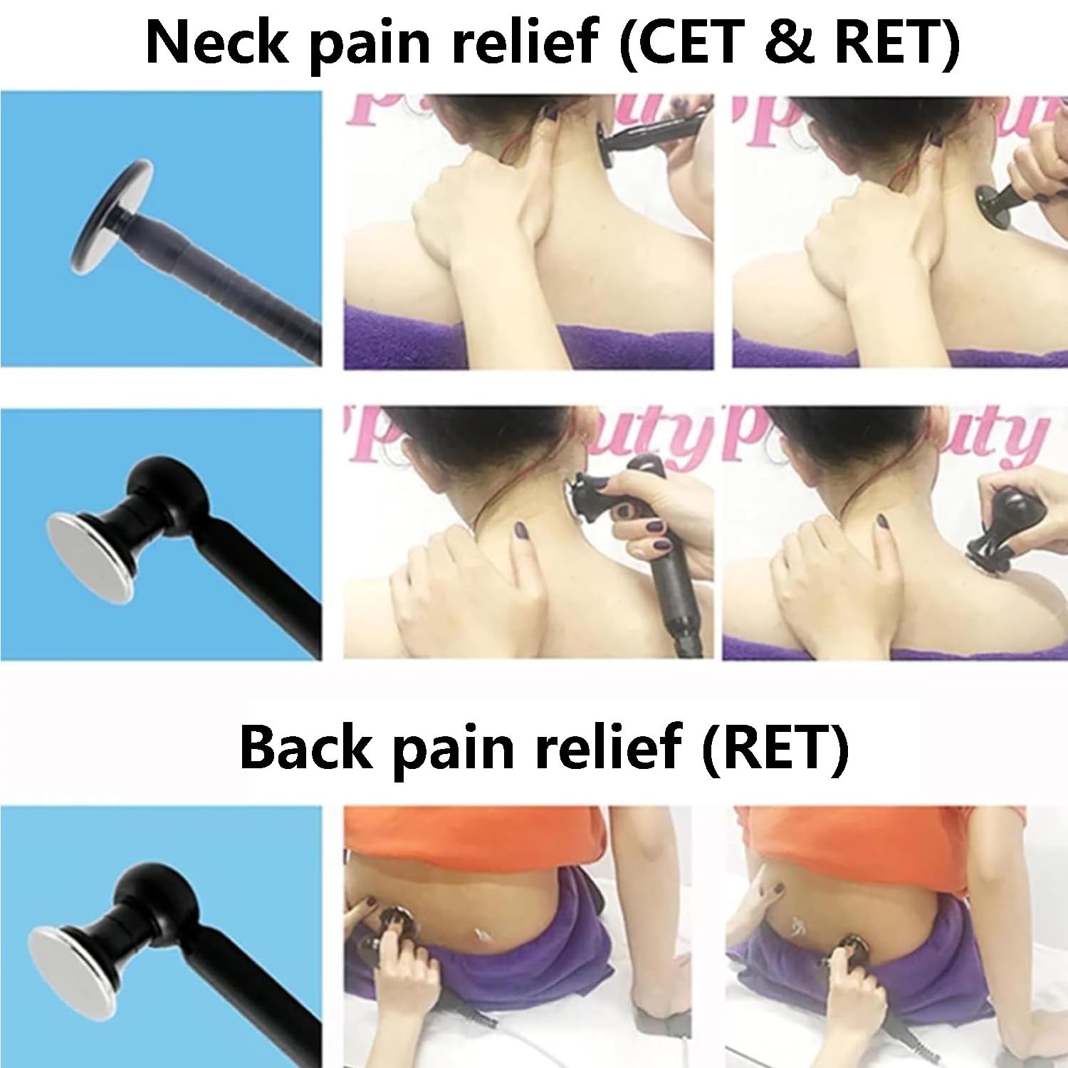 Tecarterapia Fisioterapia Attrezzature Spa, Rassodamento della Pelle E Antidolorifico Cura Profonda Macchina per Dimagrire E Dimagrimento, Modellamento del Corpo + Assistenza Sanitaria