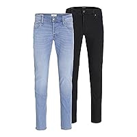 JACK & JONES Jjiglenn Jjoriginal Sq 356/330 2 PK MP, Blu Denim