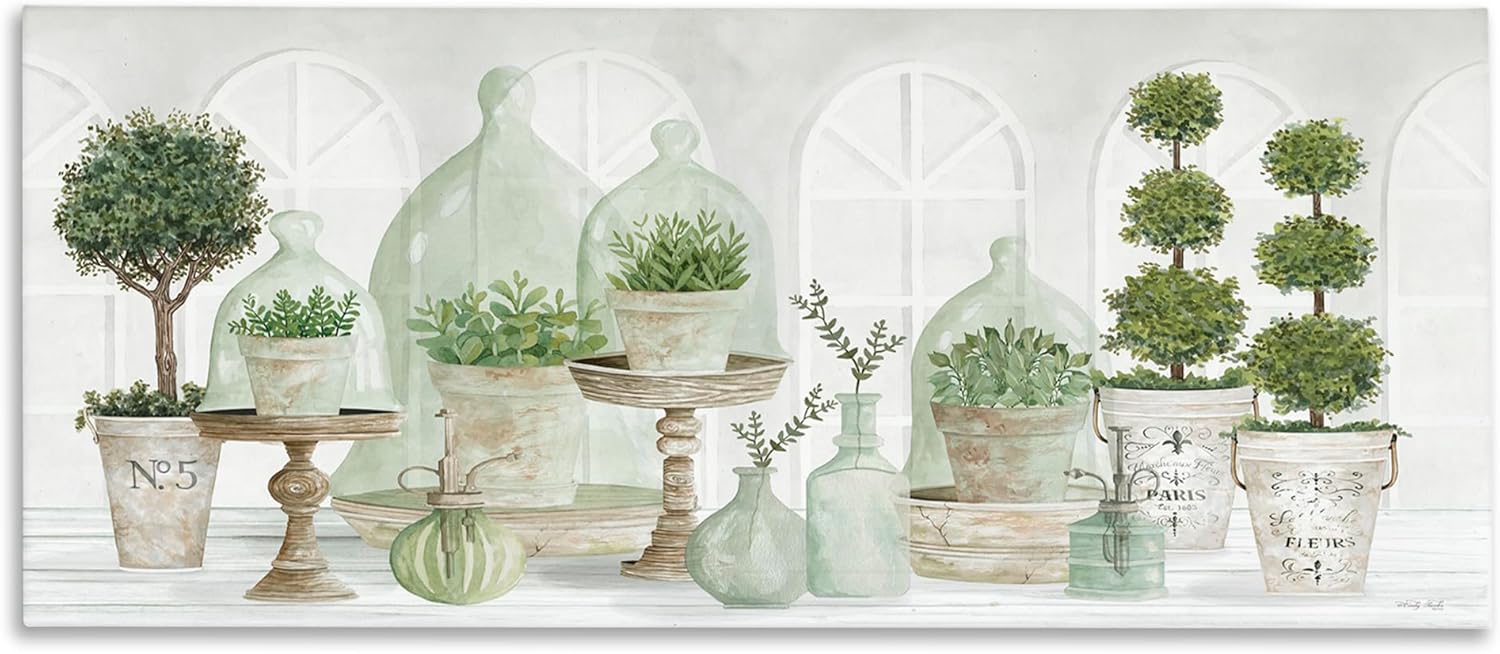 Stupell Industries White Flower Arrangements Traditional Tabletop Floral Drawing, Designed by Cindy Jacobs Framed Wall Art, 20 x 16