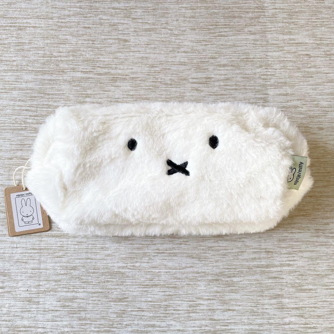 Amazon | miffy日本未販売ミッフィー ふわふわポーチ 小物入れ 筆箱