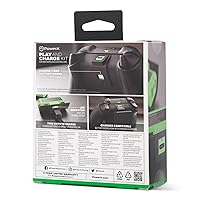 Vista 2 de PowerA Play & Charge Kit for Xbox Series XS and Xbox One - Green
