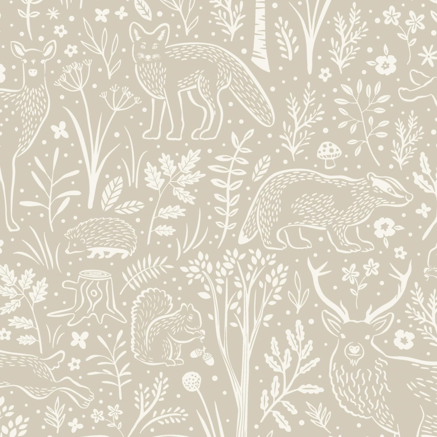 Beige Vinyl Wallpaper Grandeco Little Dreamers Paste The Wall Kids Room Nursery