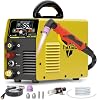 HAXIAOER Plasmaschneider mit 55Amp HXC550D 240V HF-Zündung Nicht-berührender Pilotbogen Plasmaschneidgerät bis 16mm Schneidleistung mit Postflow und 2T/4T