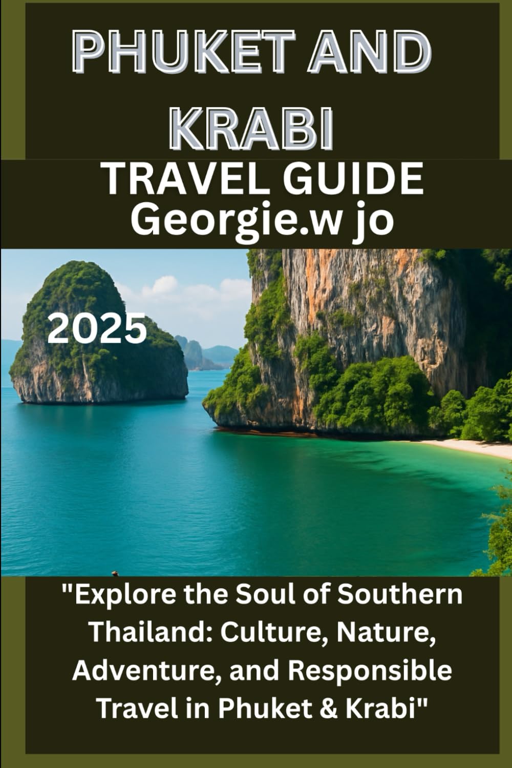 PHUKET AND KRABI TRAVEL GUIDE 2025: "Explore the Soul of Southern Thailand: Culture, Nature, Adventure, and Responsible Travel in Phuket & Krabi"