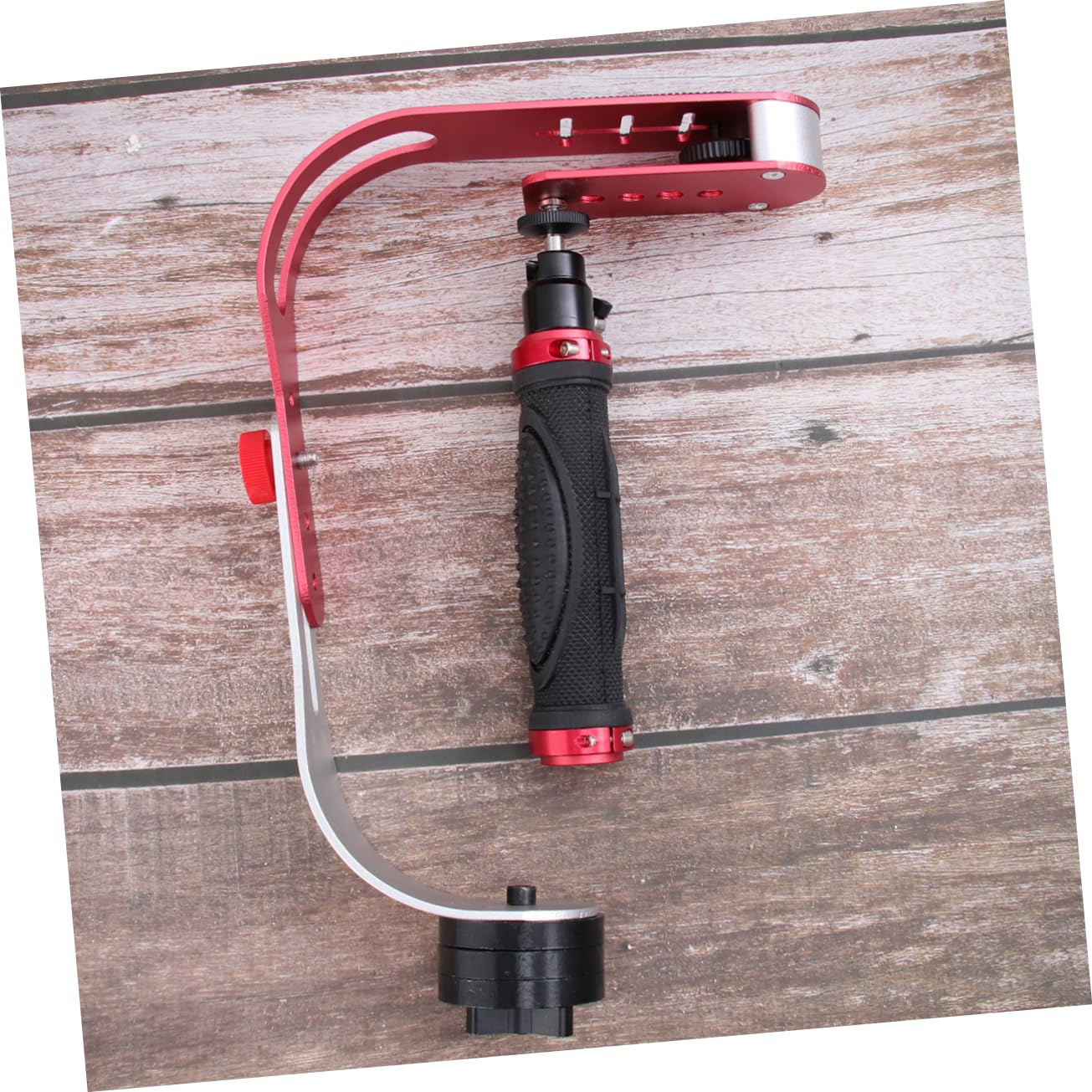 Stabilizzatore per Fotocamera Dslr Dv a Mano Rosso