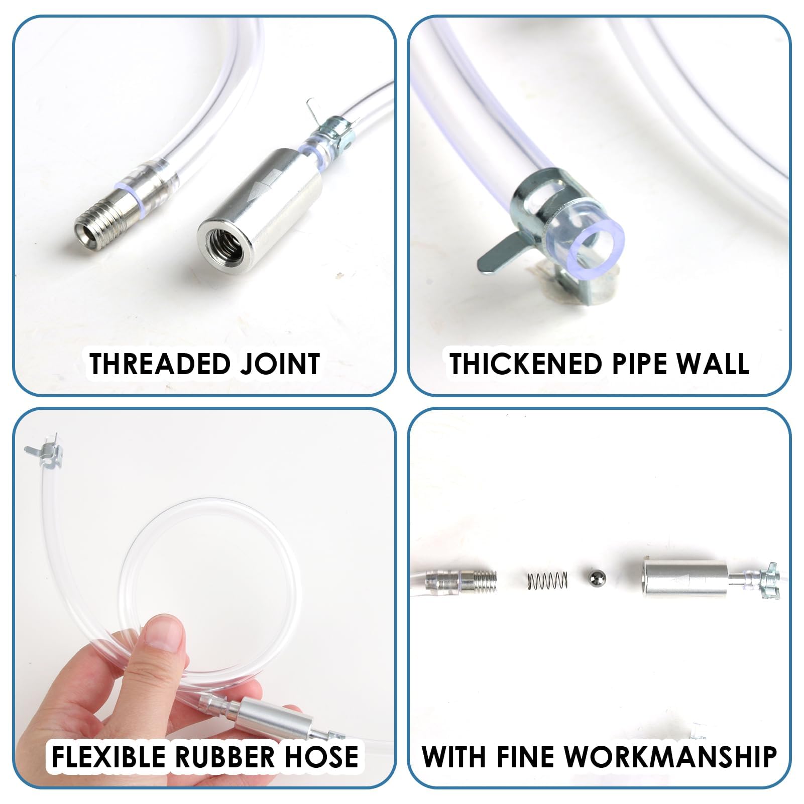 Kit Spurgo Freni Idraulici BIVOFU - Valvola Unidirezionale Per Moto E Auto, Tubo 50cm - Foto 7