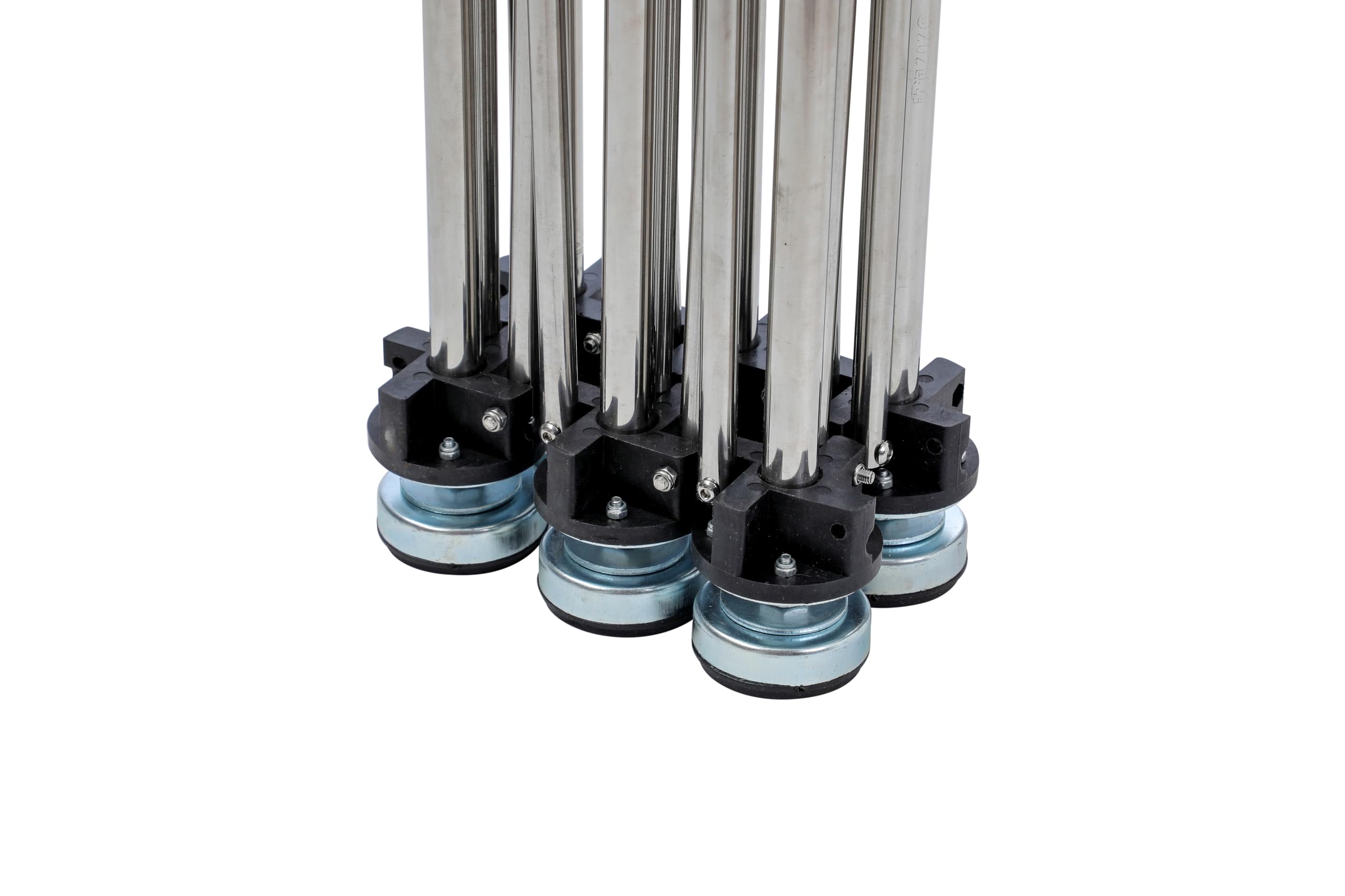 TOPWAY Banco da lavoro pieghevole portatile telescopico 117 x 62 x 82 cm, capacità di carico 700 kg, in acciaio inox, altezza regolabile, piano di lavoro in legno, piano di lavoro per costruzione di