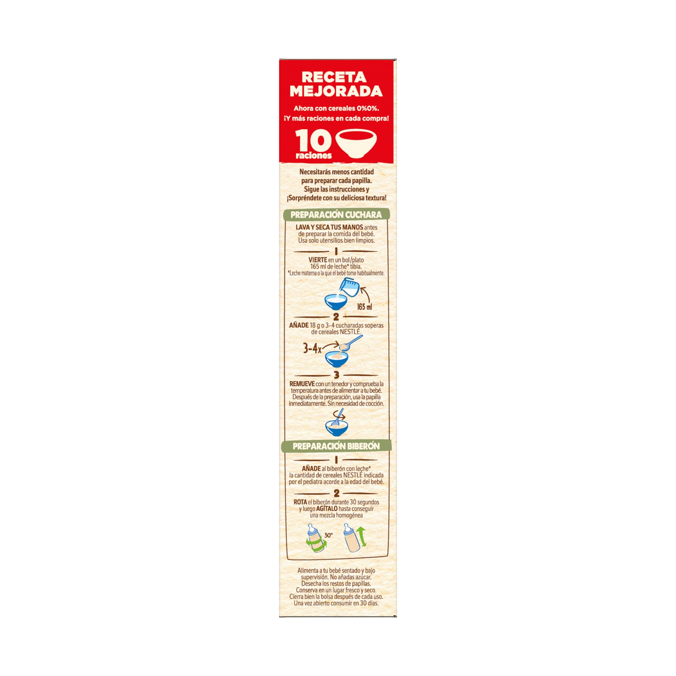 NESTLÉ Papilla Sin gluten 9x180g