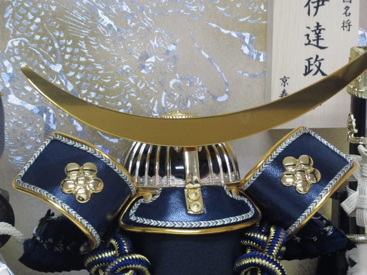 五月人形兜 samurai helmet 京兜 平安光雲作 銅金物 銀鍍金 兜 五月