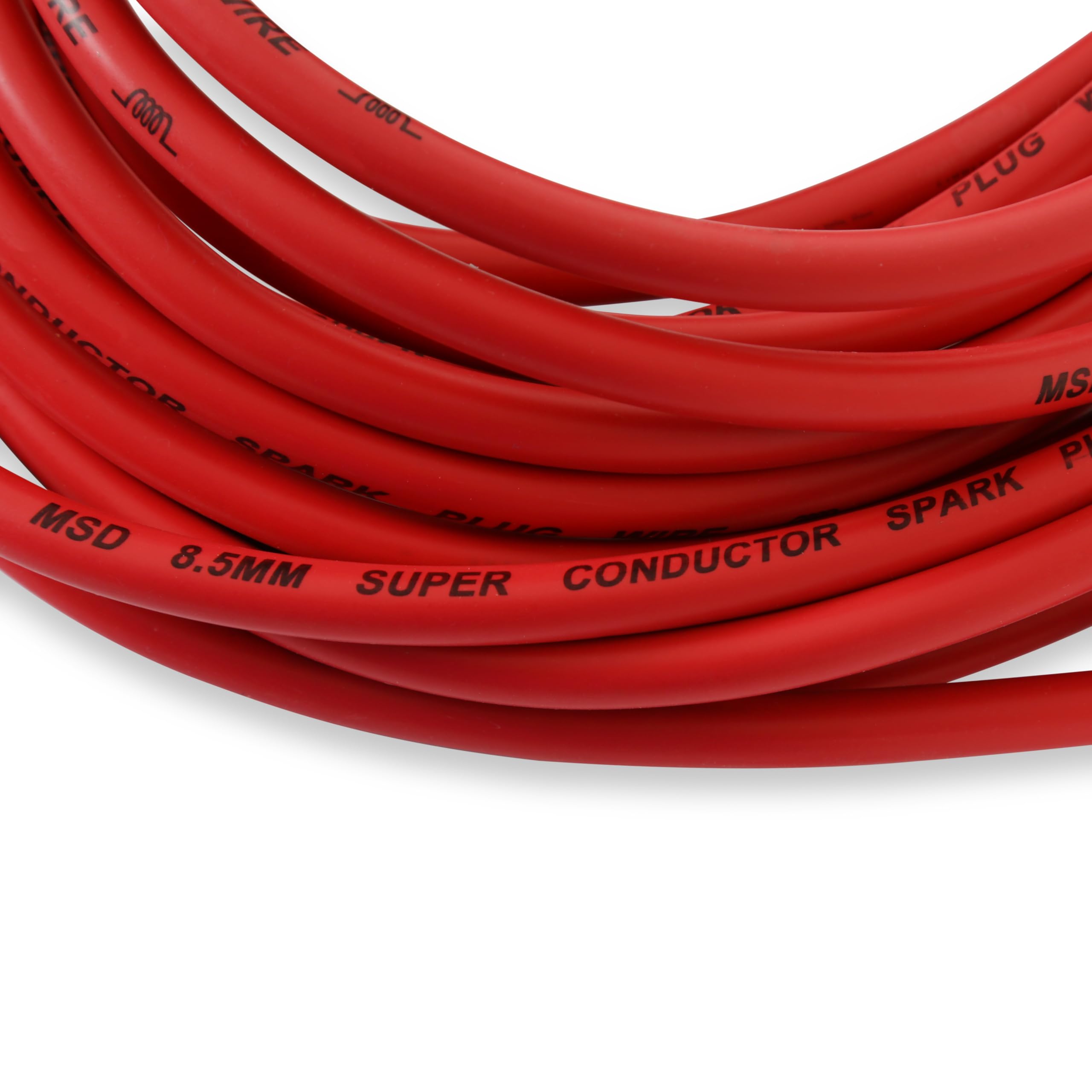 Amazon.com: MSD 32079 Super Conductor Spark Plug Wire Set, Red