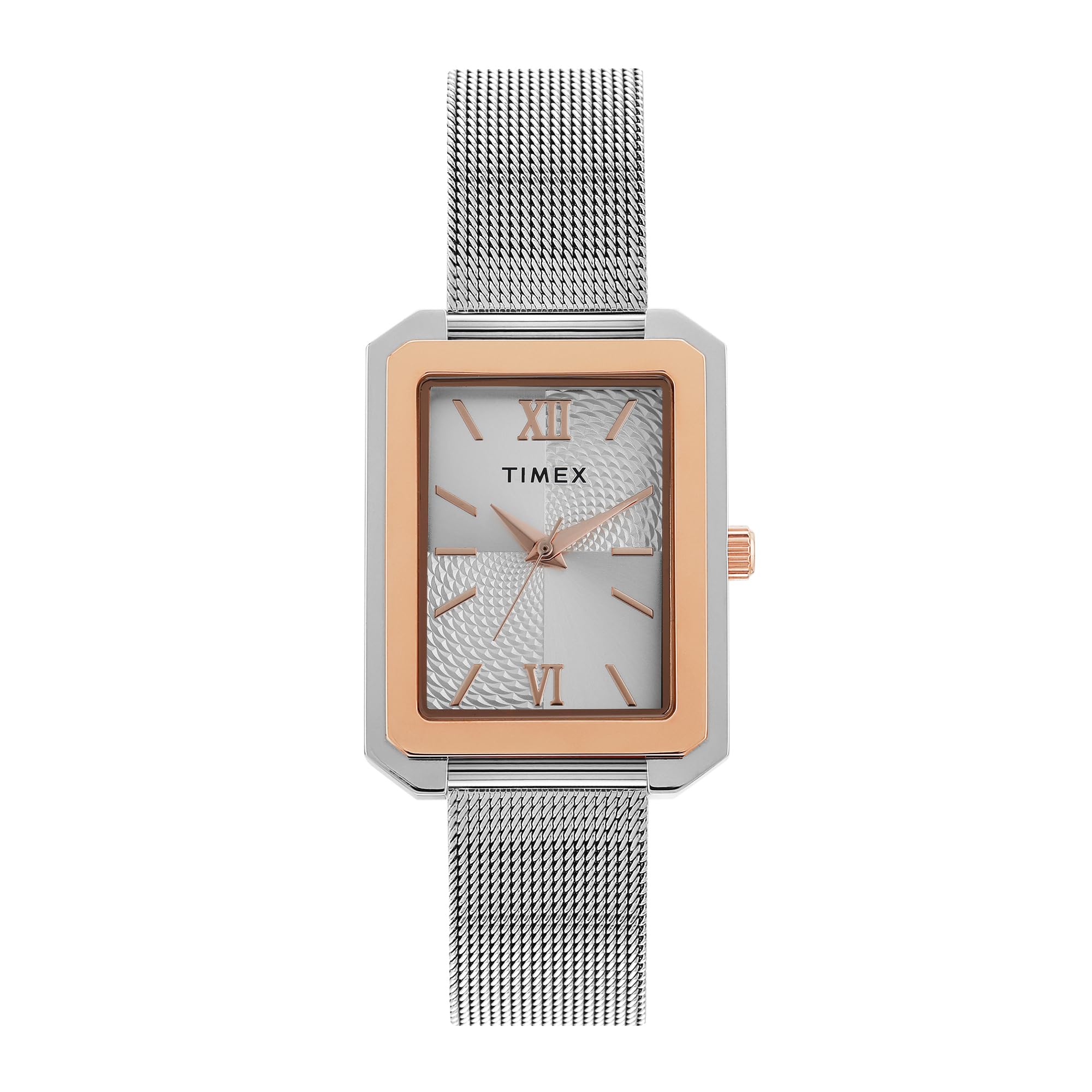 timex Analog Watch for Women Available in Multicolor Dial & Black Stainless Steel Bracelet Band - Water Resistant Wrist Watches-picture-14