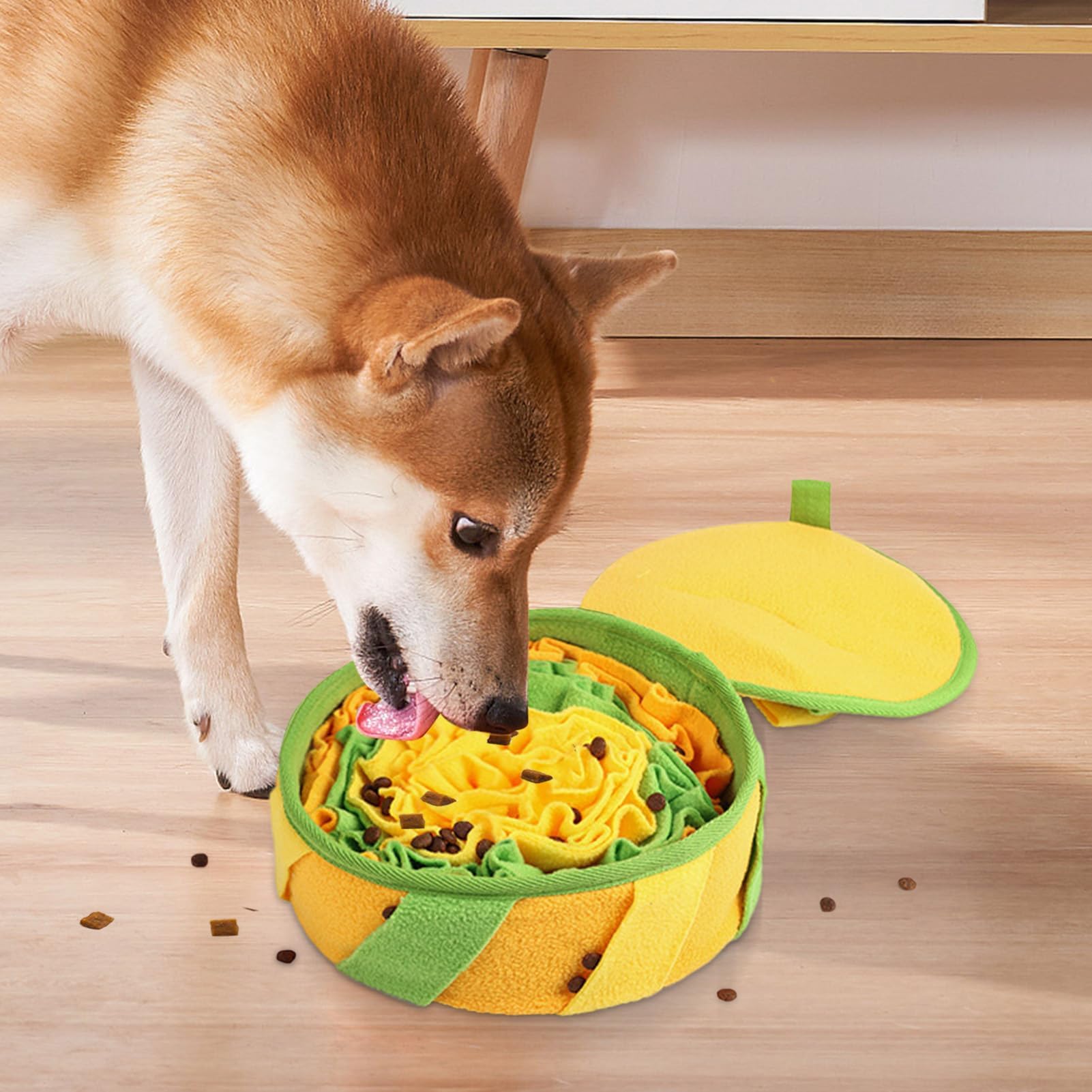 Comedero automático para mascotas Tapete de búsqueda de comida for perros - Comedero interactivo con olfateo, dispensador de juguetes for perros | Herramienta de olfateo for estimulación mental