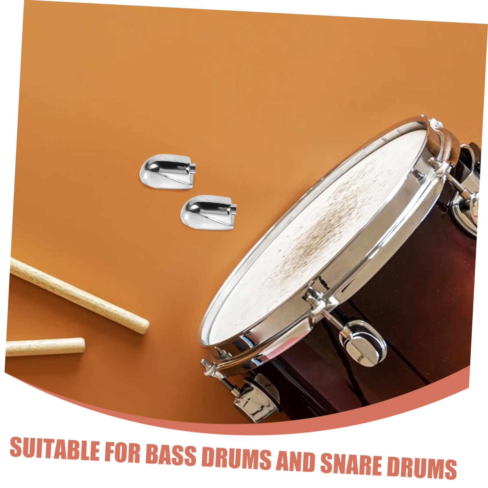 HEMOTON 10 Stück Single End Drum Ear Snare Drum Lug Percussion Claw Hooks Connector Claw Hook Drum Lug
