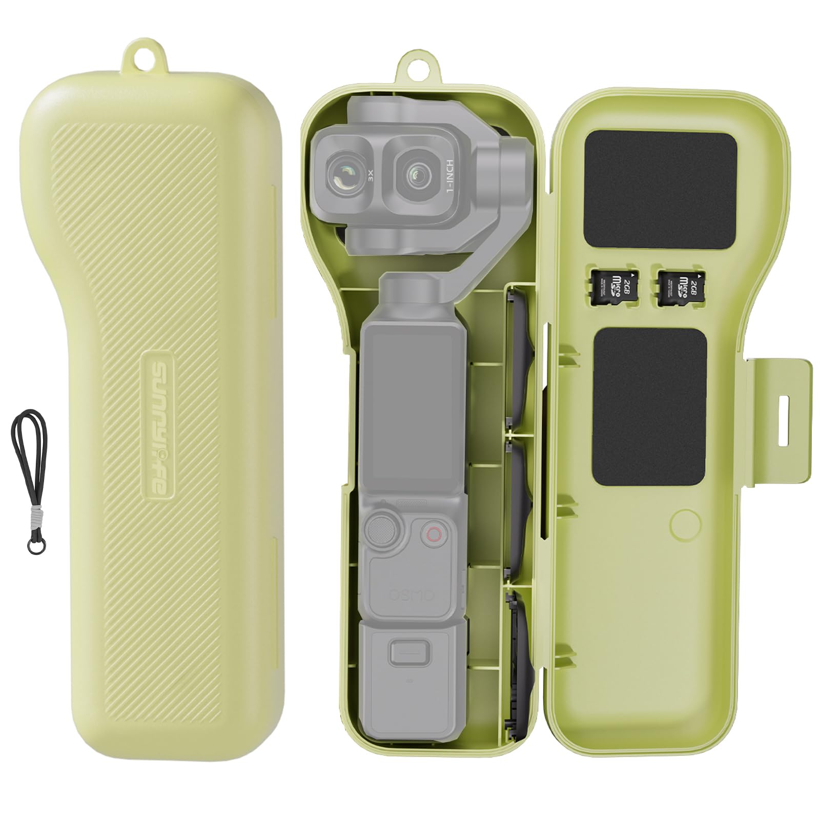 Étui plastique pour DJI Osmo Pocket 4P jaune - 8