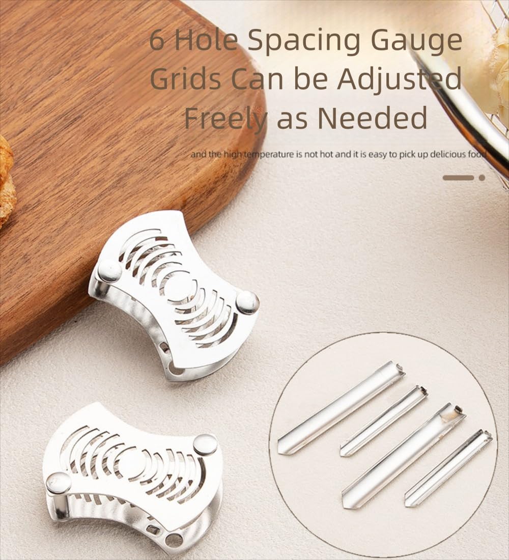 Apple Corer with 6 Adjustable Sizes,Stainless Steel Apple Core Remover