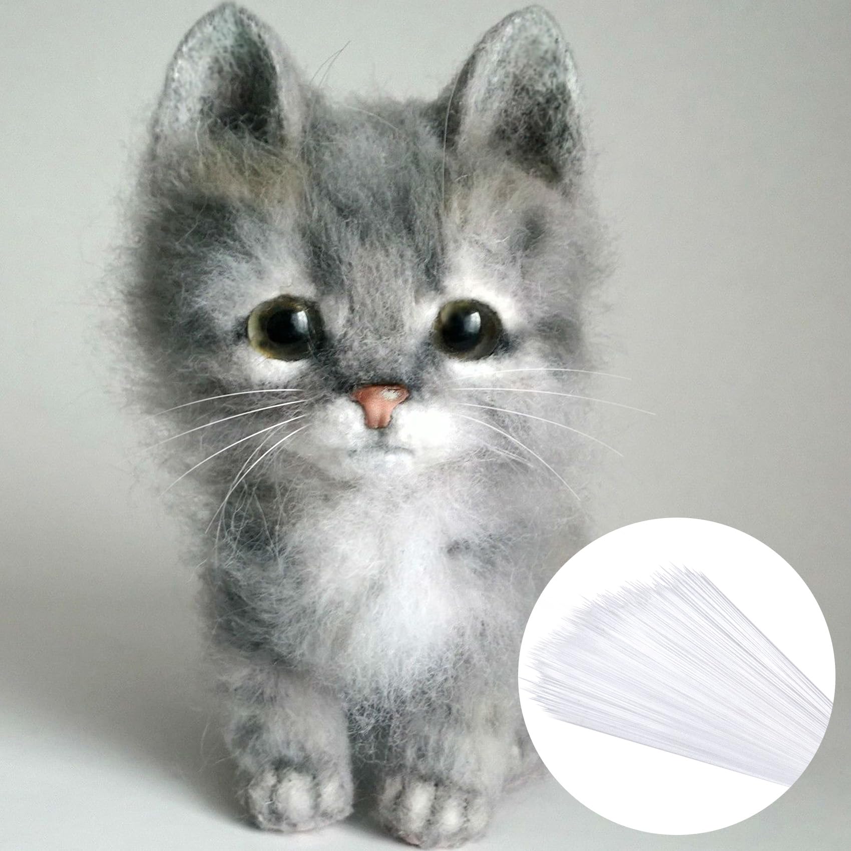 Amazon.com: Pndeyo 250pcs Simulated Cat Whiskers for Face Costume