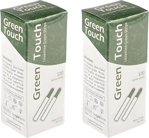 Miniatura 1 de Tacto verde oftálmico (tiras verdes lisamina) - 200 por KASHSURG