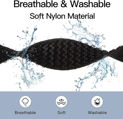 Miniatura 10 de Bolesi Paquete de 3 correas de reloj compatibles con Garmin Fenix 5 de 0.866 pulgadas de nailon elástico, correas deportivas ajustables para Garmin