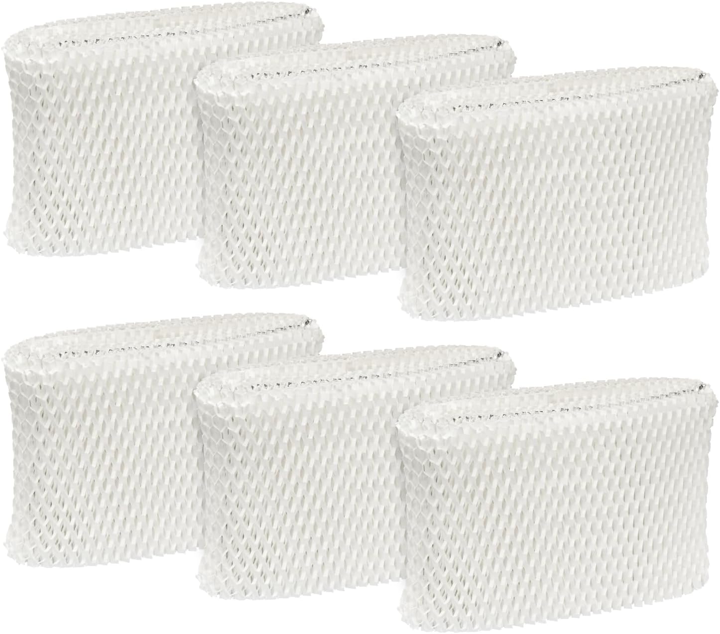 WF2 Humidifier Filter Replacement for Vicks & Kaz Starry Night Cool Mist Humidifier V3500N V3700 V3100 V3900, Fit for Honeywell HCM-300T HCM-350 WA-8D Filters for Sunbeam 1118 1119-6 Pack