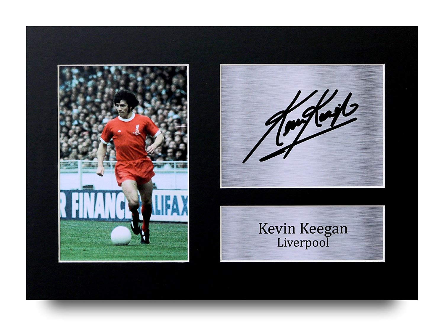 HWC Trading Kevin Keegan Gift Signed A4 Printed Autograph Liverpool Gifts Photo Display, (Unframed) Kevin Keegan, 29.7L x 21W cm