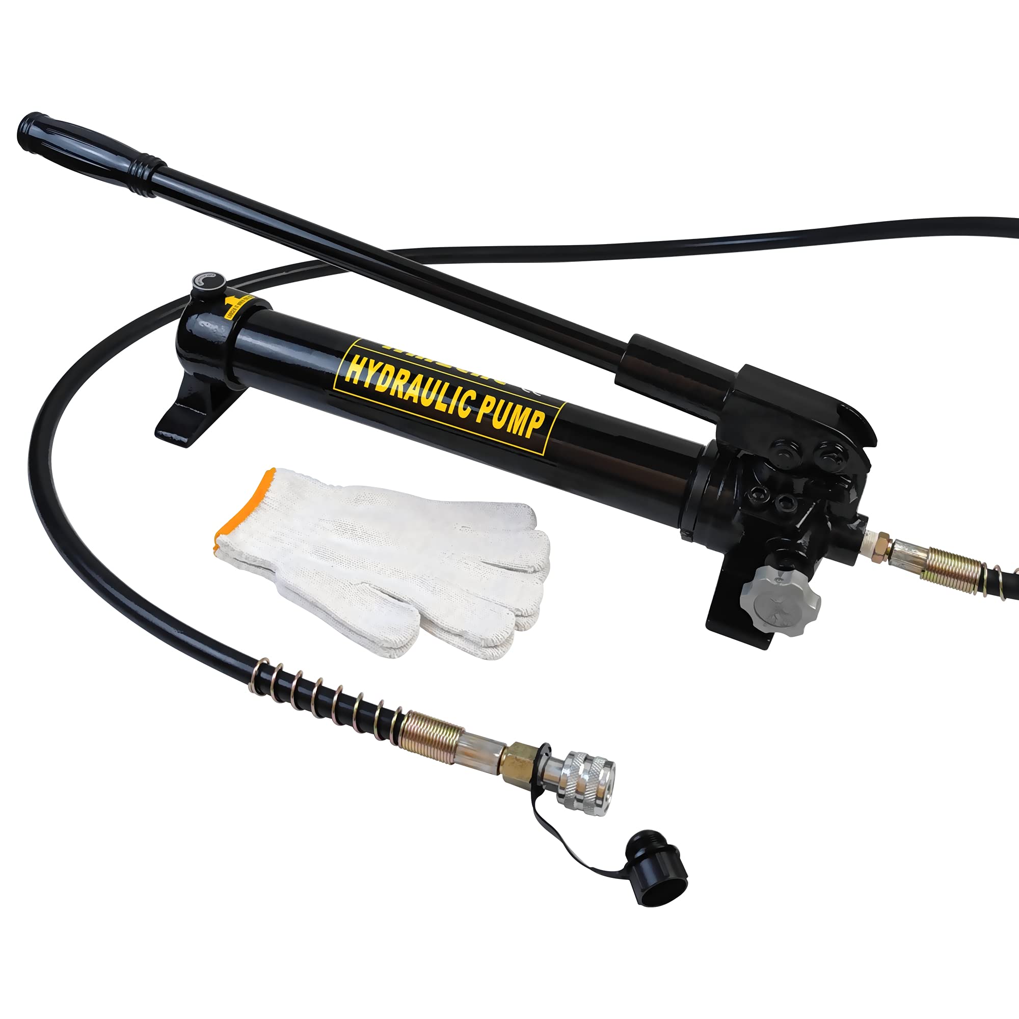 Buy Hydraulic Hand Pump 2 Speed Power Pack Hose Coupler (10000 psi