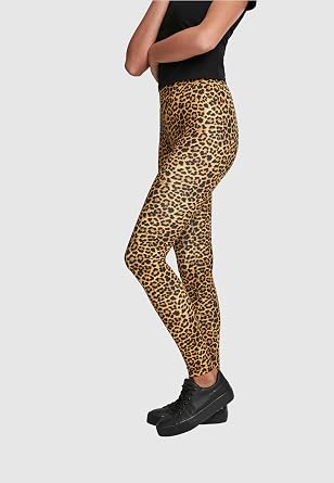 Urban Classics Ladies - Pattern Leggings Leopard - M
