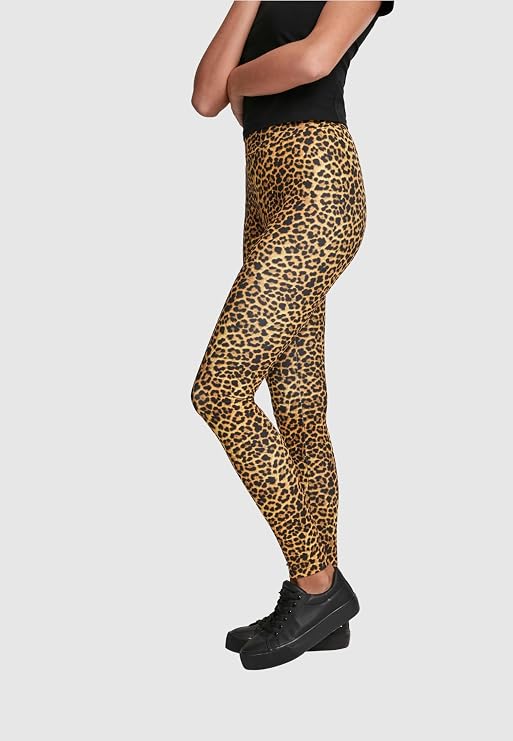 Urban Classics Ladies - Pattern Leggings Leopard - M